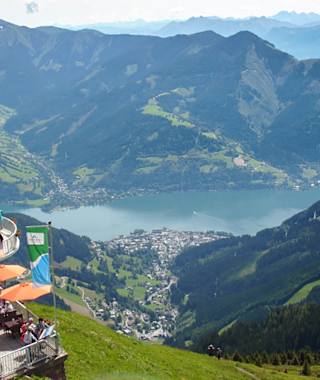 Ausblick von der Schmittenhöhe
