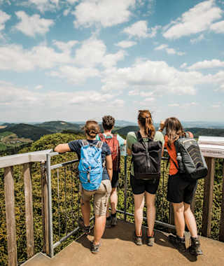 Aussichtsplattform am Cheisacherturm