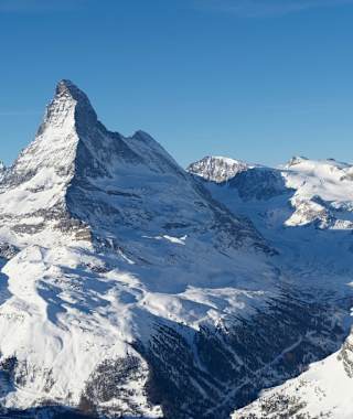 Aussicht auf das Matterhorn