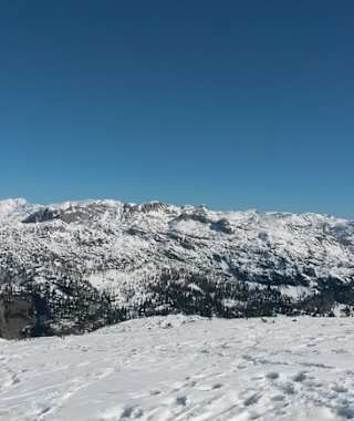 Panoramablick ins Tote Gebirge zu Sturzhahn
