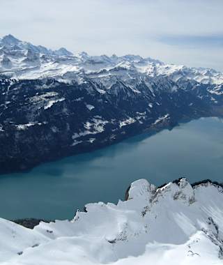 Aussicht vom Brienzer Rothorn