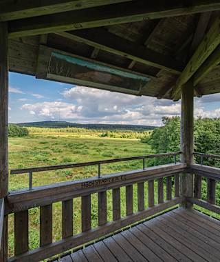 Aussichtsturm im Roten Moor