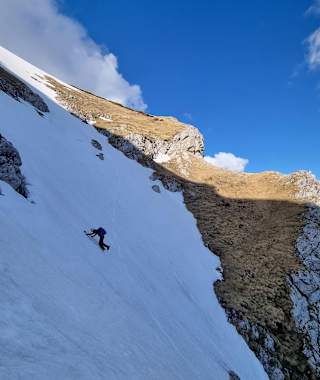 Ausstieg Sepplgraben zur Raxhochfläche