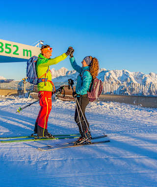 Pistenskitour Hochwurzen