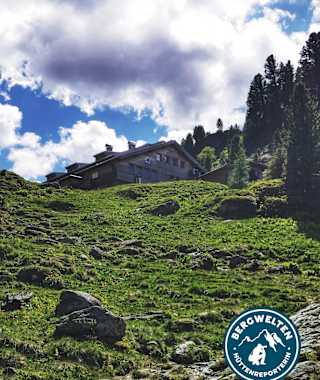 Die Neue Bamberger Hütte liegt im Herzen der Kitzbühler Alpen in Tirol.