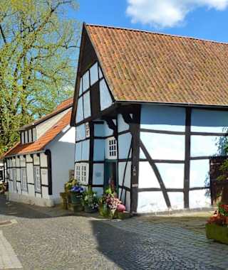 Schöne Fachwerkidylle in Tecklenburg