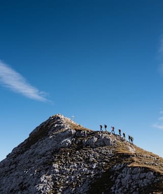 Die letzen Meter zum Bernadeinkopf
