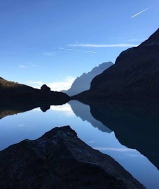 Blick auf die Adolf-Nossberger Hütte