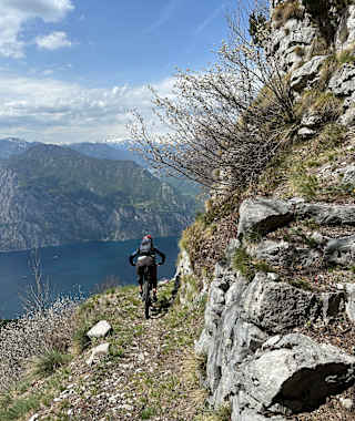 Bike Downhill am Gardasee