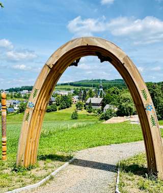 BLOCKLINE Portal "Fledermaus" in Seiffen