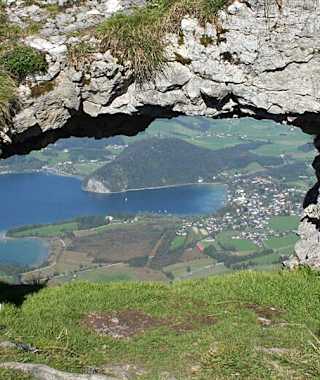 Sicht auf den Abersee