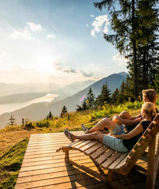Blick über den Millstätter See