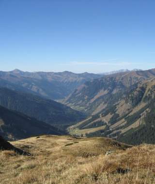Blick zurück auf den Weg