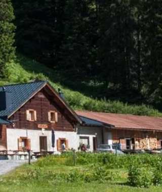 Die Bodenalpe im Tiroler Lechtal