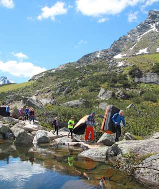 Kinderboulderpark im Paznaun