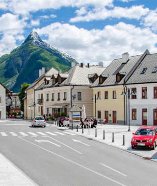 Das Zentrum von Bovec