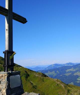 Am Gipfel der Breiteggspitze