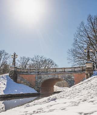 Rodeln in Bremen - hier im Bürgerpark