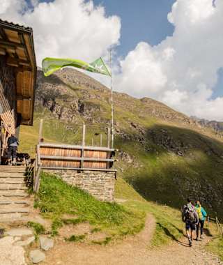 Aufbruch von der Brixner Hütte