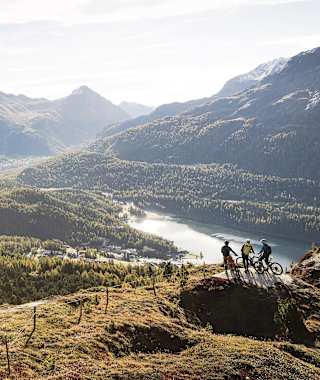 Biken im Engadin