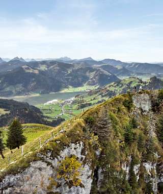 Mit dem Chli Aubrig erreicht man den höchsten Punkt des ersten Tages.