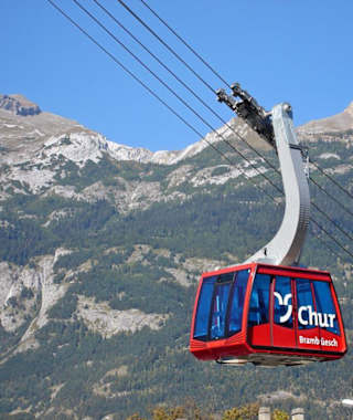 Brambrüesch-Pradaschier ohne Dreibündenstein Bergbahnen Chur
