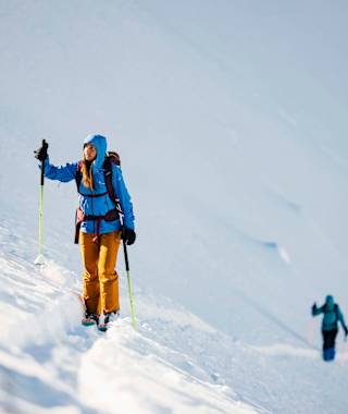 Anstieg zum Gugn di Goria