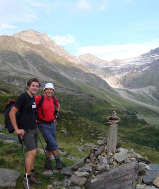 Abstieg über den Naturfreundesteig