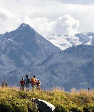 Fantastische Ausblicke auf die Hohen Tauern garantiert.