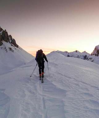 Skiüberschreitung Karnischer Hauptkamm - Etappe 4: Sillian bis Plöckenpass 