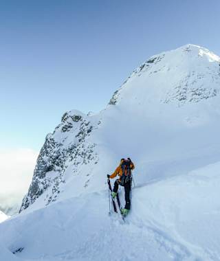 Die Trogkofelturmscharte gestaltet sich als die schwierigste Tour in den Karnischen Alpen 