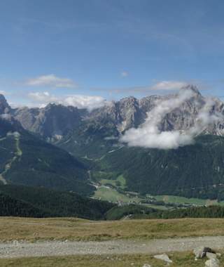 Blick in die Sextner Dolomiten