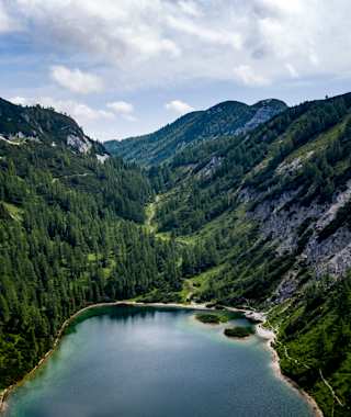Blick auf die Tauplitzalm