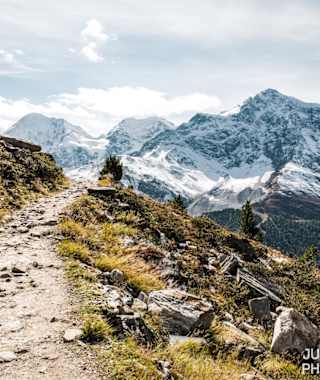 Am Weg zur Düsseldorfer Hütte
