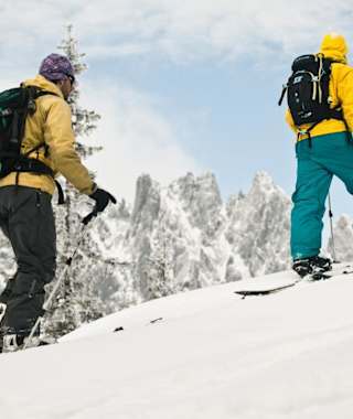 Der Skitourenlehrpfad gibt Tipps für Einsteiger