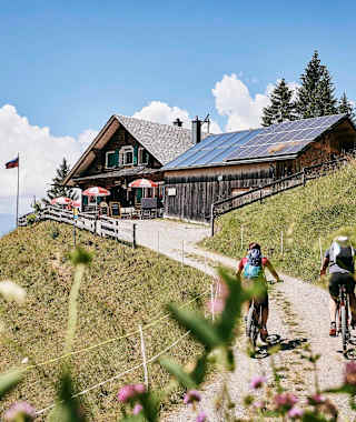 Route 66 - Gafadurahütte, 1.428 Meter über Meer