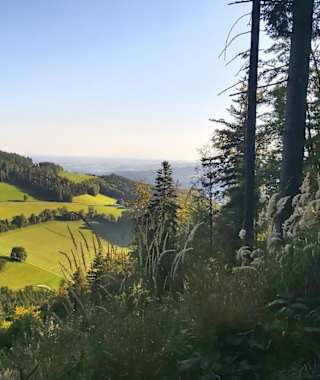 Ausblick vom Wachthaussattel