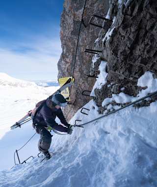 Freeridetour Edelgrieß, Schwadrinn - Rosmariestollen