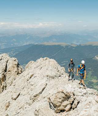 Am Weg zur Langkofelscharte