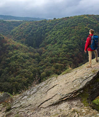 Toller Aussichtspunkt auf der Traumschleife
