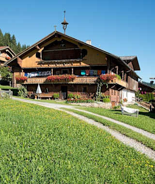 Die alten Bauernhöfe stehen für Tradition