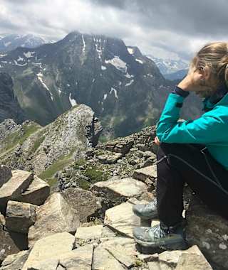 Am Gipfel der Kirchdachspitze ist man fernab aller Sorgen des Tales.