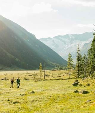 Abzweigung vom Krimmler Achental ins Windbachtal
