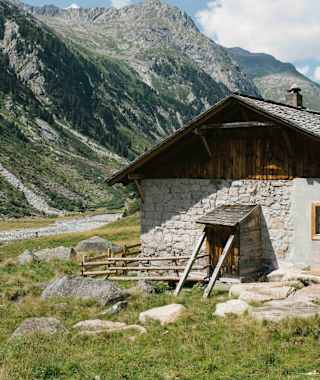 Die Innerkeesalm im Krimmler Achental