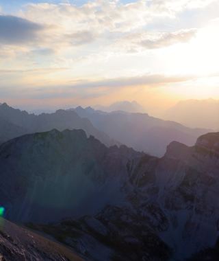Wolkenstimmung im Karwendel