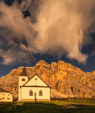 Bergblick im Alta Badia, Santa Croce