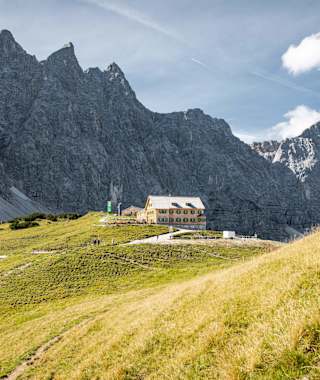 Die Falkenhütte im Karwendel