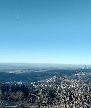 Wahnsinnsaussicht vom Feldbergipfel 