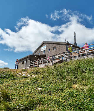 Die Fischerhütte am Schneeberg