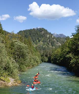 Ratten auf der Salza – Abschnitt zwischen Gschöder und Wildalpen